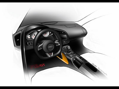 
Image Dessins - Audi R8 GT Spyder (2011)
 